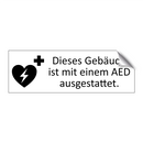Dieses Gebäude ist mit einem AED ausgestattet.