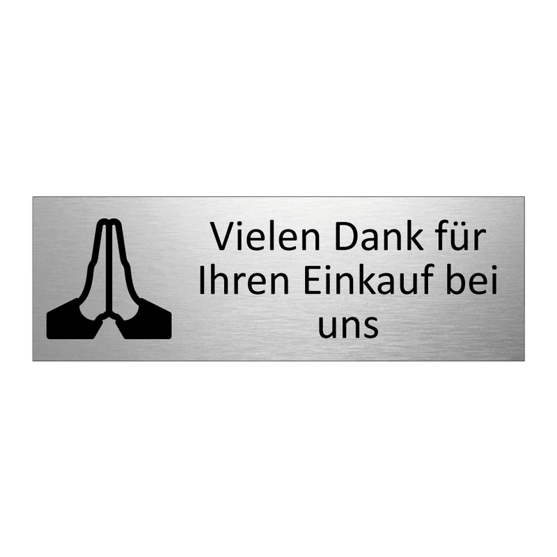 Vielen Dank für Ihren Einkauf bei uns