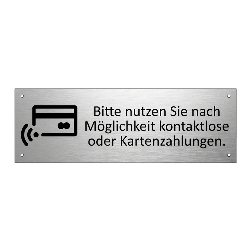 Bitte nutzen Sie nach Möglichkeit kontaktlose oder Kartenzahlungen.