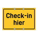 Check-in hier