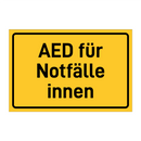 AED für Notfälle innen & AED für Notfälle innen & AED für Notfälle innen