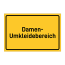 Damen- Umkleidebereich