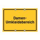 Damen- Umkleidebereich