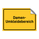 Damen- Umkleidebereich