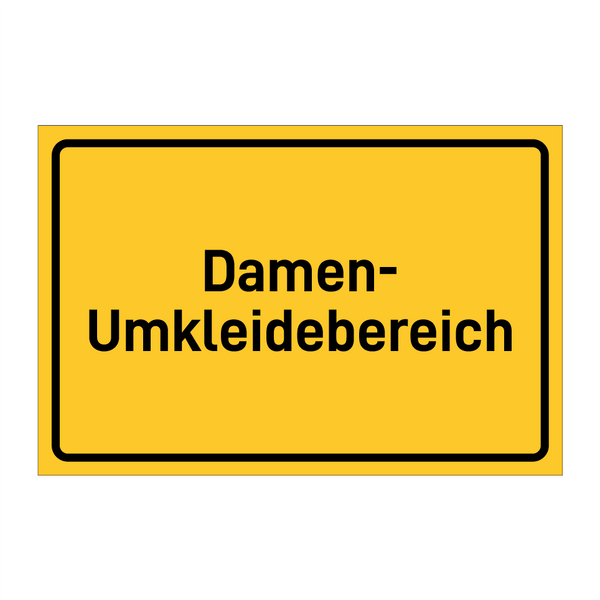 Damen- Umkleidebereich
