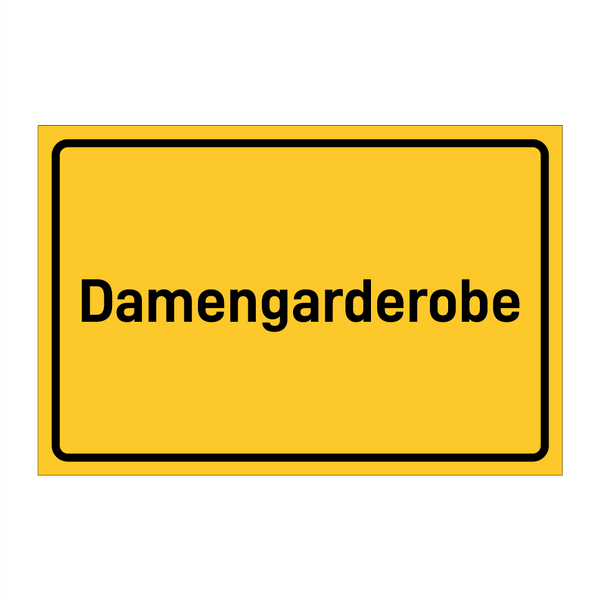 Damengarderobe