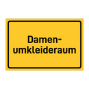 Damen- umkleideraum