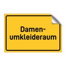Damen- umkleideraum