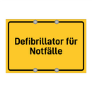Defibrillator für Notfälle