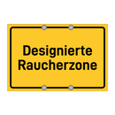 Designierte Raucherzone