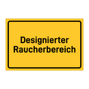 Designierter Raucherbereich