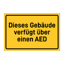 Dieses Gebäude verfügt über einen AED