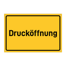 Drucköffnung