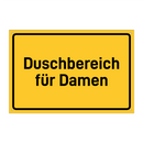 Duschbereich für Damen