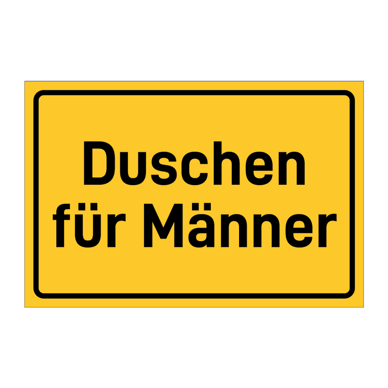 Duschen für Männer