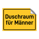 Duschraum für Männer
