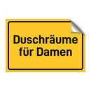 Duschräume für Damen