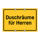 Duschräume für Herren