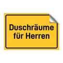 Duschräume für Herren