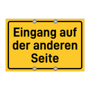 Eingang auf der anderen Seite