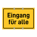 Eingang für alle