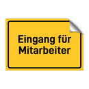 Eingang für Mitarbeiter