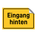 Eingang hinten