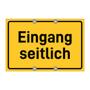 Eingang seitlich