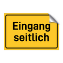 Eingang seitlich