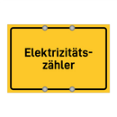Elektrizitäts- zähler