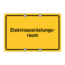 Elektroausrüstungs- raum