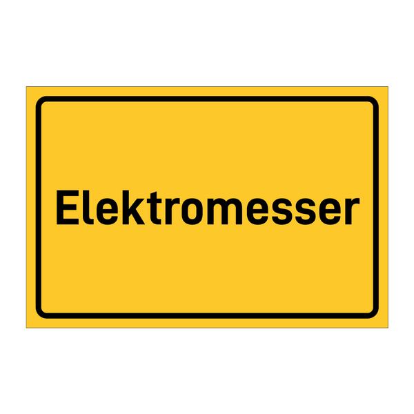 Elektromesser