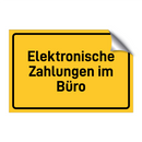 Elektronische Zahlungen im Büro