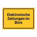 Elektronische Zahlungen im Büro