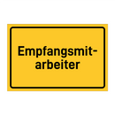 Empfangsmit- arbeiter