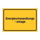 Energieumwandlungs- anlage