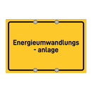 Energieumwandlungs- anlage