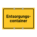 Entsorgungs- container
