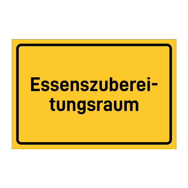 Essenszuberei- tungsraum