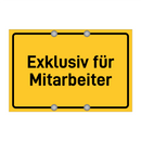 Exklusiv für Mitarbeiter