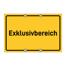 Exklusivbereich