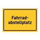Fahrrad- abstellplatz