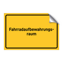 Fahrradaufbewahrungs- raum