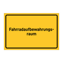 Fahrradaufbewahrungs- raum