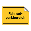 Fahrrad- parkbereich