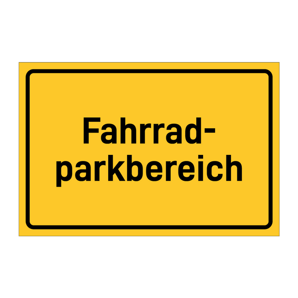 Fahrrad- parkbereich