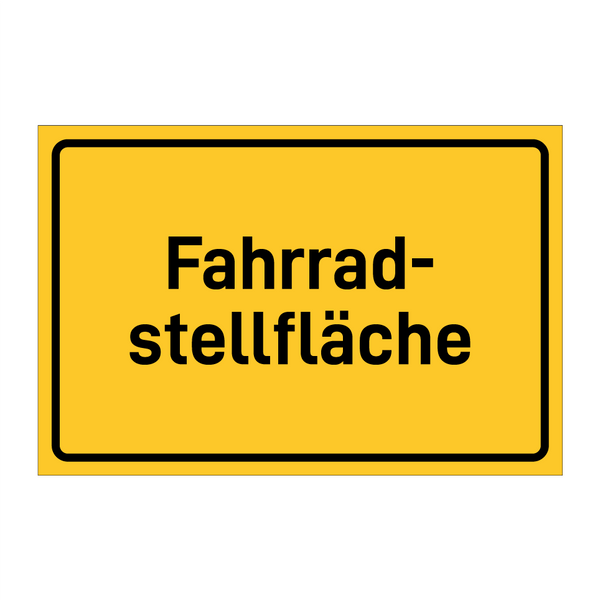 Fahrrad- stellfläche