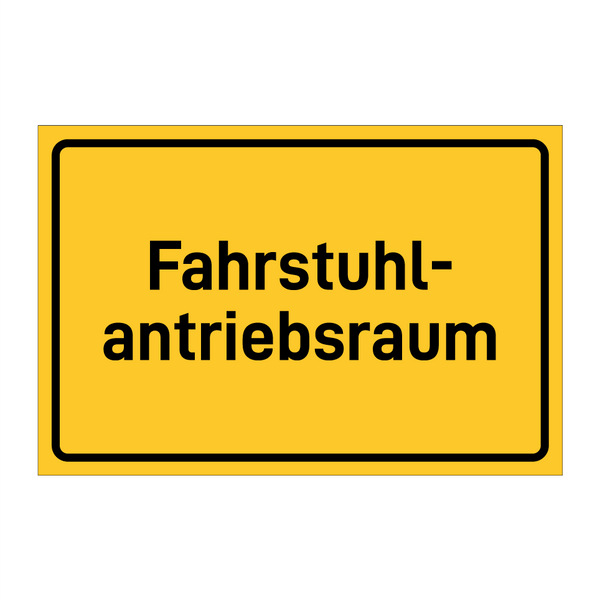 Fahrstuhl- antriebsraum