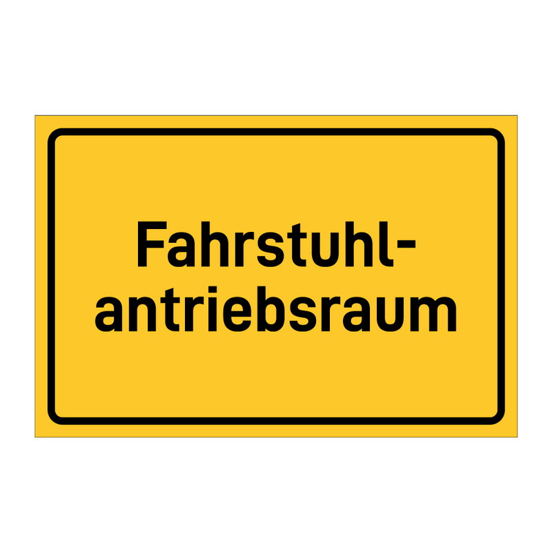 Fahrstuhl- antriebsraum