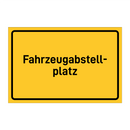 Fahrzeugabstell- platz